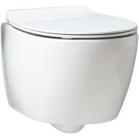 Унитаз Allen Brau Fantasy 4.11004.20 подвесной Белый без сиденья — фото 1, Подвесные унитазы