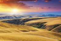 Фреска Ortograf Горы 30904 Фактура бархат FX Флизелин (4*2,7) Разноцветный, Горы/Пейзаж/Природа — фото 2, Фрески