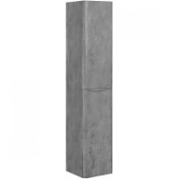 Шкаф пенал Vincea Paola 35 VSC-2P170BT-L подвесной Beton — фото 1, Пеналы для ванной комнаты