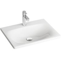 Раковина Ravak Balance 80 XJX01280000 Белая — фото 1, Раковины встраиваемые сверху