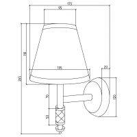 Товар: Светильник Boheme 763 Хром - фото 2 Светильник Boheme 763 Хром — фото 2, Аксессуары для ванной