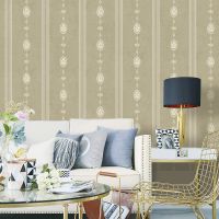 Обои Bernardo Bartalucci Palazzo Флизелин (1,06*10,05) Бежевый, Полоса арт-5051-5 — фото 7, Обои