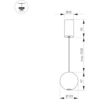 Товар: Подвесной светильник Arlight Elementa 032765 Белый - фото 2 Подвесной светильник Arlight Elementa 032765 Белый — фото 2, Подвесные светильники