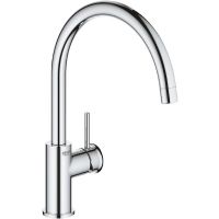 Смеситель для кухни Grohe BauClassic 31535001 Хром — фото 1, Смесители для кухни