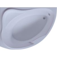 Акриловая ванна Aquatek Альтаир 158x119 L ALT160-0000067 без гидромассажа с фронтальной панелью с каркасом (вклеенный) со слив-переливом — фото 1, Акриловые ванны