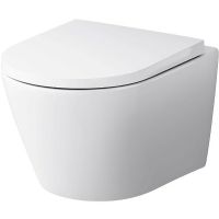 Комплект унитаза с инсталляцией AM.PM Sense FlashClean IS100138.741701 с сиденьем Микролифт и Черной матовой клавишей смыва — фото 2, Комплекты унитаз + инсталляция