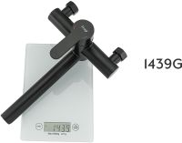 Смеситель для ванны Frap H801 F32801-6 универсальный Черный матовый — фото 12, Смеситель для ванны