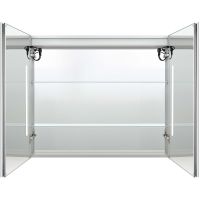 Товар: Зеркальный шкаф Aquatek 80 AQ7809-MLC с подсветкой Хром - фото 3 Зеркальный шкаф Aquatek 80 AQ7809-MLC с подсветкой Хром — фото 3, Мебель для ванной