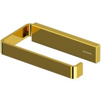 Держатель туалетной бумаги Whitecross Cubo gold CU2460GL Золото — фото 1, Держатели туалетной бумаги
