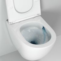 Унитаз Grossman Tornado GR-4455MSQ подвесной Белый матовый с сиденьем Микролифт — фото 7, Унитазы