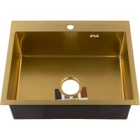 Кухонная мойка Fabia 60х50 60503Z Золото — фото 2, Кухонные мойки