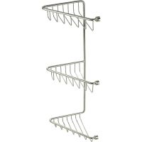 Полка корзина Migliore Complementi 22043 угловая Хром — фото 1, Полки для ванной и душа