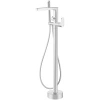 Смеситель для ванны Boheme Spectre 459-MW Белый матовый — фото 1, Смесители