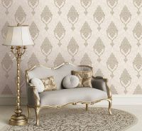 Обои Артекс The Best 2 10342-01 Винил на флизелине (1,06*10,05) Бежевый, Дамаск — фото 3, Обои для стен