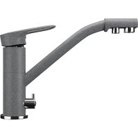 Смеситель для кухни Ulgran Classic U-010-342 Графит — фото 1, Смесители