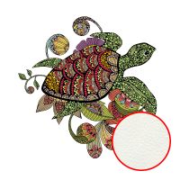 Фреска Ortograf Животные 30520 Фактура флок FLK Флизелин (2*2,7) Разноцветный, Животные/Абстракция — фото 1, Фрески