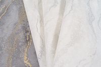 Обои Артекс Selena 10838-01 Винил на флизелине (1,06*10,05) Белый, Абстракция — фото 7, Обои для стен