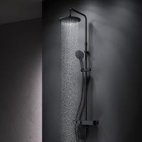 Товар: Душевая система AM.PM Inspire V2.0 F0750A522 с термостатом Черная матовая - фото 9 Душевая система AM.PM Inspire V2.0 F0750A522 с термостатом Черная матовая — фото 9, Душевое оборудование. Душевая программа