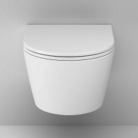 Комплект унитаза с инсталляцией AM.PM Func FlashClean IS90138.8F1701 с сиденьем Микролифт и Черной матовой клавишей смыва — фото 4, Комплекты унитаз + инсталляция