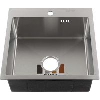 Кухонная мойка Fabia 50х50 50503 Сатин — фото 2, Кухонные мойки