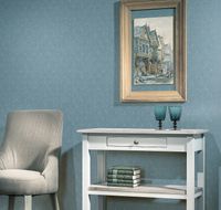 Обои Milassa Classic Estate EST6 021 Флизелин (1*10,05) Синий, Геометрия/Ромб — фото 2, Обои для стен