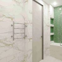 Водяной полотенцесушитель Terminus Виктория П4 400х500 бп320 4670078530042 Хром, боковое подключение, G 1" НР — фото 3, Водяные полотенцесушители