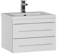 Тумба под раковину Aquanet Верона 58 176667 подвесная Белая — фото 1, Мебель для ванной