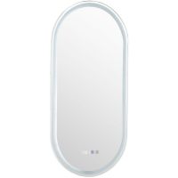 Товар: Зеркало Aquanet Монте 45 288969 с подсветкой Белое матовое с сенсорным выключателем - фото 3 Зеркало Aquanet Монте 45 288969 с подсветкой Белое матовое с сенсорным выключателем — фото 3, Мебель для ванной