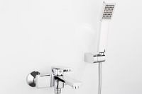 Смеситель для ванны Frap H46 F3246 Хром — фото 9, Смеситель для ванны