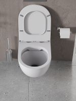 Комплект унитаза с инсталляцией Agger ATI03100+APB100 с сиденьем Микролифт и клавишей смыва Хром глянцевый — фото 11, Комплекты унитаз + инсталляция