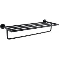 Полка для полотенец Allen Brau Priority 6.31014-31 Черная матовая — фото 1, Полки для полотенец