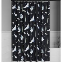 Штора для ванны Iddis Base 180х200 BP01P18i11 Черная — фото 1, Аксессуары для туалета