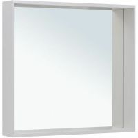 Товар: Зеркало Allen Brau Reality 80 1.32018.02 с подсветкой Серебро браш с сенсорным выключателем - фото 3 Зеркало Allen Brau Reality 80 1.32018.02 с подсветкой Серебро браш с сенсорным выключателем — фото 3, Мебель для ванной