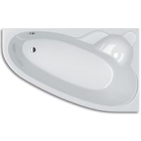 Акриловая ванна Koller Pool Nadine 150х100 R без гидромассажа — фото 1, Ванны