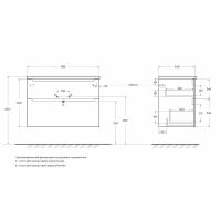 Товар: Тумба под раковину BelBagno Etna-H60 90 ETNA-H60-900-2C-SO-RN-P подвесная Rovere Nature - фото 21 Тумба под раковину BelBagno Etna-H60 90 ETNA-H60-900-2C-SO-RN-P подвесная Rovere Nature — фото 21, Тумбы под раковину