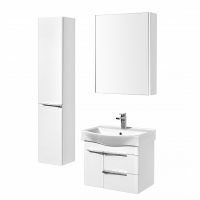 Тумба под раковину Aquaton Беверли 65 1A235301BV010 подвесная Белый глянец — фото 7, Тумбы под раковину