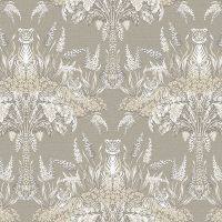 Обои LOYMINA Equator QTR2 012 Флизелин (1*10,05) Серый, Деревья/Животные — фото 1, Обои для стен