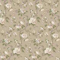 Обои LOYMINA Шелковый путь SLK2 008 Флизелин (1*10,05) Бежевый/Серый/Зеленый, Цветы — фото 1, Обои для стен