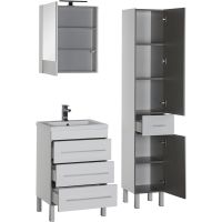 Комплект мебели для ванной Aquanet Верона 58 230310 Белый — фото 7, Комплекты мебели для ванной