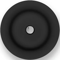 Раковина-чаша Kerama Marazzi Canaletto 40 CN.wb.40\BLK.M Черная матовая — фото 1, Раковины накладные