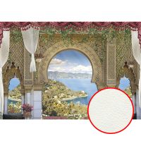 Фреска Ortograf Восток 10648 Фактура флок FLK Флизелин (3,9*2,7) Бежевый, Архитектура/Пейзаж арт-10648 (флок FLK) — фото 1, Фрески