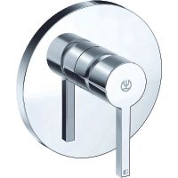 Смеситель для душа Kludi Nova Fonte Puristic 206550515 Хром — фото 1, Смесители