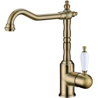 Смеситель для кухни Boheme Medici Ripresa 101-CRST Бронза — фото 1, Смесители