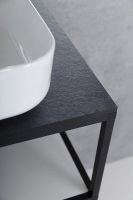 Столешница под раковину Cezares Cadro 140 Nero Magma арт-CADRO-140-HPL-NRM — фото 5, Столешницы под раковину