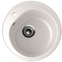 Кухонная мойка Ulgran Classic U-101-331 Белая — фото 1, Кухонные мойки