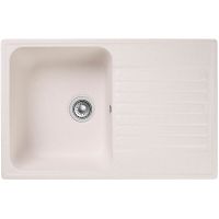 Кухонная мойка Reflection Bolero 74 RF0574WH Белая — фото 1, Кухонные мойки