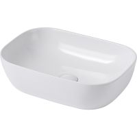 Раковина-чаша Abber Rechteck 46 AC2200 Белая — фото 1, Раковины накладные