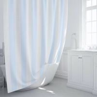 Штора для ванны Fixsen Vafel 180х200 FX-5020C Голубая — фото 2, Шторы для ванной