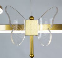 Люстра Artelamp Darcy Прозрачная Золото арт-A2187LM-3GO — фото 3, Люстры