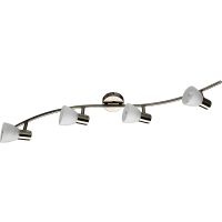 Потолочный светильник Artelamp Parry A5062PL-4AB Белый Античная бронза — фото 1, Светильники